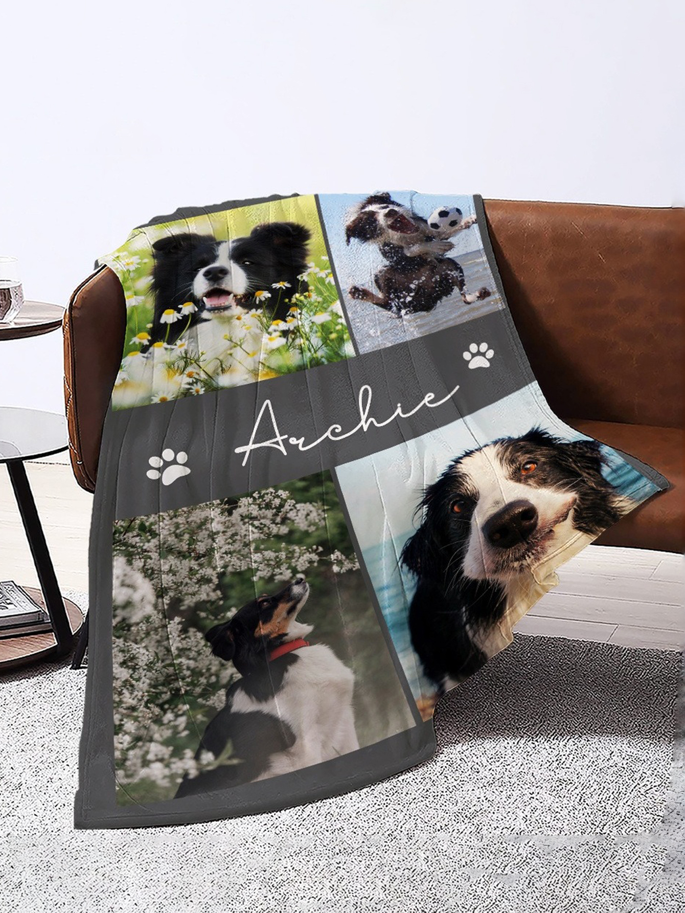 Custom Pet Memory Flannel Blanket